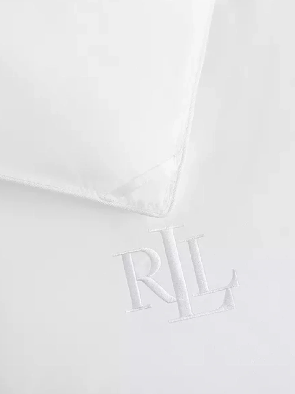 Ralph Lauren White Quilted Down-Alternative Comforter